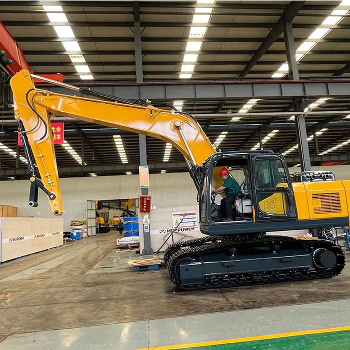 バックホー掘削機