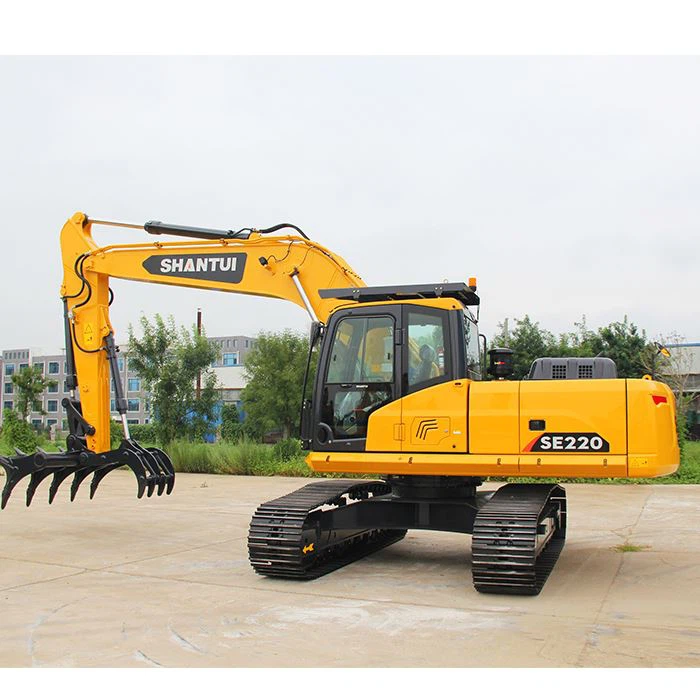 掘削機固定丸太グラブ