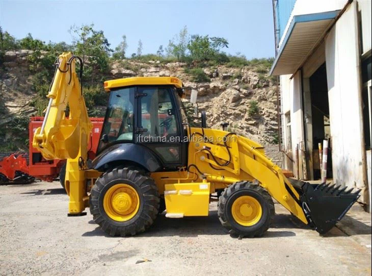 フロントディガー リアショベルローダー