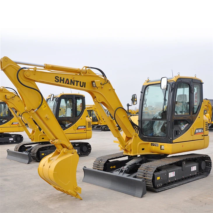Shantui SE50 小型掘削機
